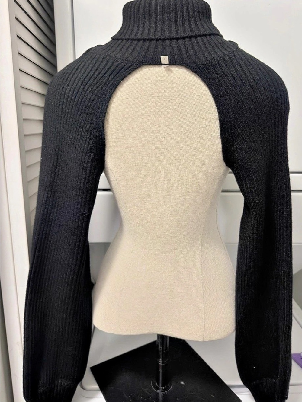 Black Turtleneck Sweater long sleeve Like New